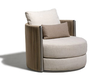GEORGE - Garden armchair with armrests by Talenti - view 2