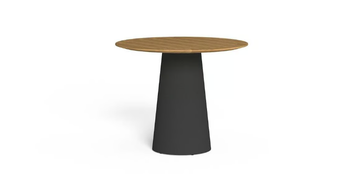 DOLCEVITA - Steel and wood garden table by Talenti - view 3