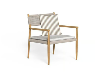 DOLCEVITA - Garden teak easy chair by Talenti - view 2