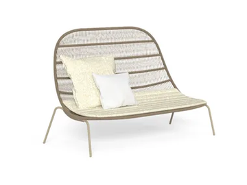 PANAMA - 2 seater rope garden sofa by Talenti - view 2