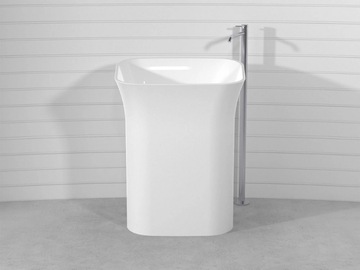 BLUMA LATBA - Freestanding Pietraluce® washbasin by Technova - view 2