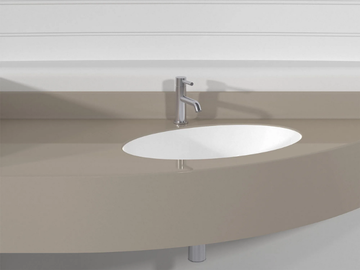 ROMA PLTRP - Wall-mounted corner Pietraluce® washbasin by Technova - view 3