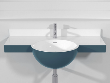 SFERA PLTS0 - Wall-mounted Pietraluce® washbasin by Technova - view 3