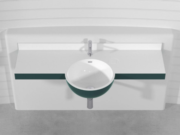 SFERA PLTS2 - Wall-mounted Pietraluce® washbasin by Technova - view 2