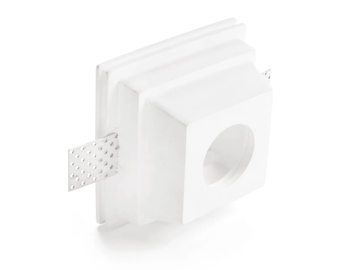 ATTICA GLASS - Recessed square plaster spotlight for false ceiling by Tecnico - view 3