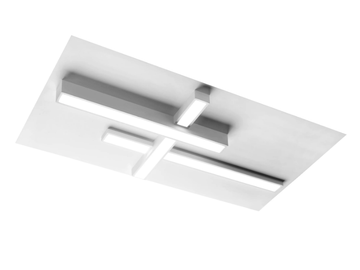 MAGNESIA - LED semi-inset plaster Lamp for false ceiling by Tecnico - view 3