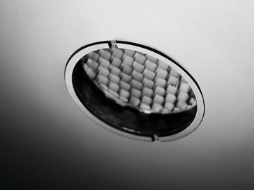 PHOCIS - Round recessed plaster spotlight by Tecnico - view 3