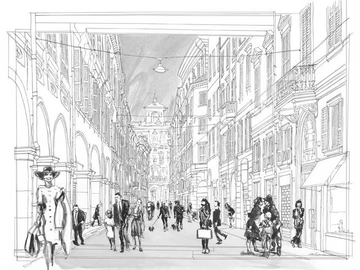CITY OF LOVE - Landscape wallpaper by Tecnografica - view 2