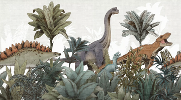 JURASSIC - Landscape nonwoven wallpaper by Tecnografica - view 3