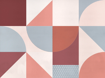MAJOR TOM - Geometric nonwoven wallpaper by Tecnografica - view 3