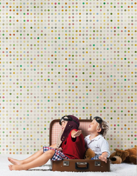 POIS - Dotted wallpaper by Tecnografica - view 3