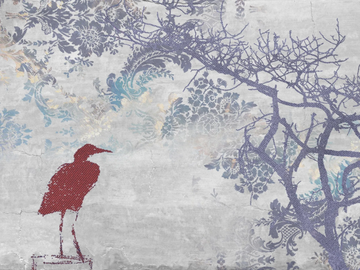 RONIN RELOADED - Wallpaper with floral pattern by Tecnografica - view 2