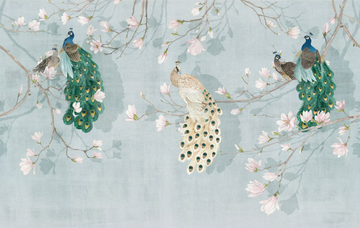 SENSAI - Nonwoven wallpaper with floral pattern by Tecnografica - view 3