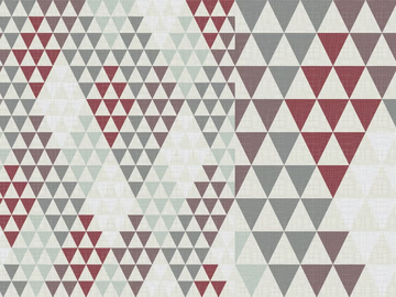 TRIA - Geometric wallpaper by Tecnografica - view 2