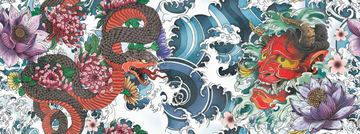 YOKAI - Oriental style wallpaper by Tecnografica - view 3
