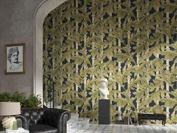 ACANTHOS - Wallpaper with floral pattern by Tecnografica - view 2