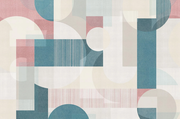 CINDY - Geometric nonwoven wallpaper by Tecnografica - view 3