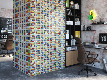 FANTASTICKER - Motif panoramic nonwoven wallpaper by Tecnografica - view 2
