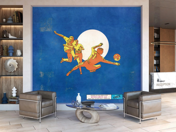 FOOTBALL 79 - Motif panoramic nonwoven wallpaper by Tecnografica - view 2