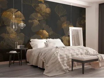 GINKO - Nonwoven wallpaper with floral pattern by Tecnografica - view 2