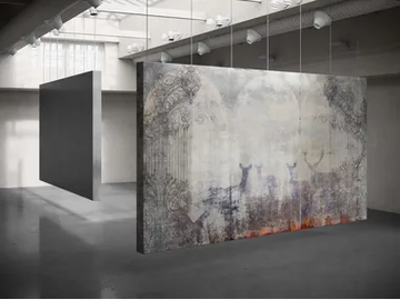 SHERWOOD - Digital printing trompe l'oeil wallpaper by Tecnografica - view 2