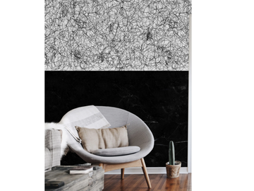 ANTITESI - MARBLESCRATCH - Motif washable wallpaper by Texturae - view 2
