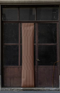 KARIBU DIAGONAL - Striped washable wallpaper by Texturae - view 3
