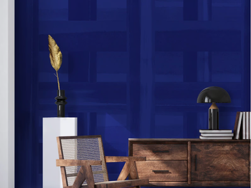 PAINTED WEAVE - Geometric optical wallpaper by Texturae - view 2