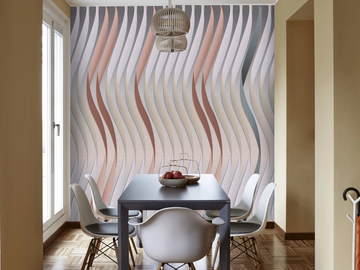 SPIRAL - Geometric washable wallpaper by Texturae - view 2