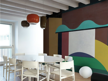 STAGE II - Geometric washable wallpaper by Texturae - view 2