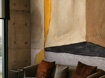 BLUSH I - Washable panoramic wallpaper by Texturae - view 2
