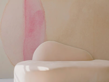 BLUSH IV - Washable panoramic wallpaper by Texturae - view 2