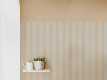 BRUSH STRIPE - Striped washable wallpaper by Texturae - view 2