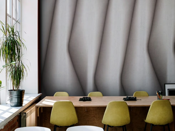 RAPPORT - Geometric panoramic wallpaper by Texturae - view 2