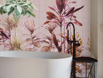 WONDERPLANTS I - Panoramic wallpaper with floral pattern by Texturae - view 2