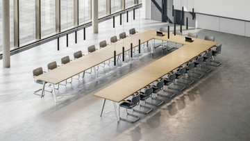 1500 - Modular wooden meeting table by Thonet - view 3