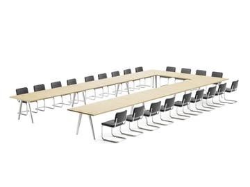 1500 - Modular wooden meeting table by Thonet - view 2