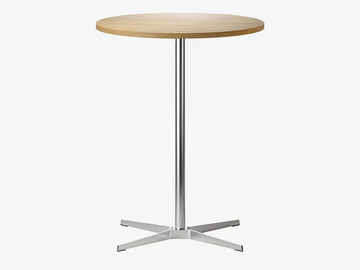 1828 - Round high table by Thonet - view 2