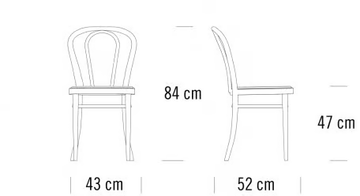 218 P - Upholstered wooden chair by Thonet - view 3