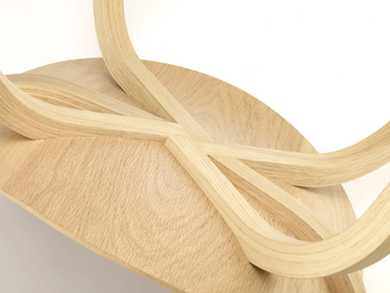 404 SP - Wooden chair with integrated cushion by Thonet - view 3
