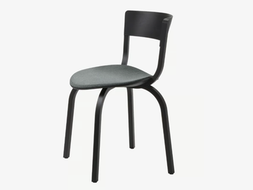404 SP - Wooden chair with integrated cushion by Thonet - view 2