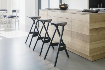 404 H - Multi-layer wood stool by Thonet - view 3