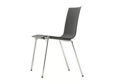 S 160 - Stackable plastic chair by Thonet - view 2
