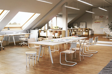 S 43 - Cantilever chair by Thonet - view 3