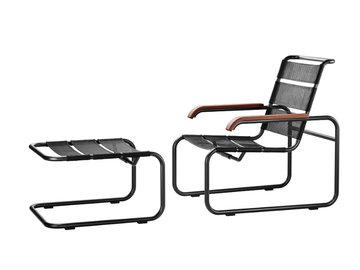 S 35 N Thonet All Seasons cushion - Sled base easy chair by Thonet - view 3