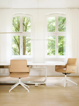 S 847 D / PVD - Chair with armrests by Thonet - view 3