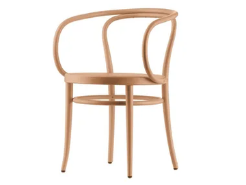 209 - Chair with cane work seat by Thonet - view 2