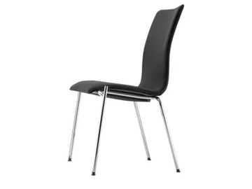 S 168 PV - Upholstered stackable chair by Thonet - view 2