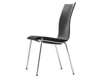 S 168 SP - Stackable plywood chair by Thonet - view 2