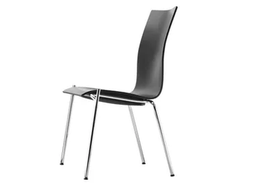 S 168 - Stackable plywood chair by Thonet - view 2